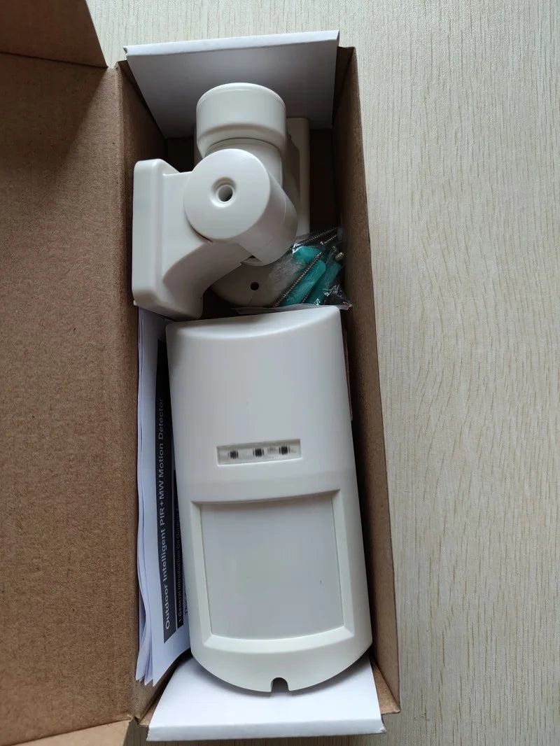 IP65 Waterproof Wired Outdoor Detector MW+ PIR Motion Sensor Infrared Motion Sensor Pet Immunity for All Wired Alarm System
