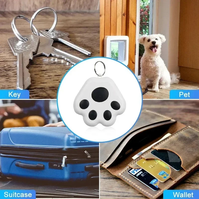 Mini Pet Anti-lost Smart GPS Tracker Key Kids Bag Finder Dog Cat Pet for IOS/ Android Locator Bluetooth Tracker Device Reminder