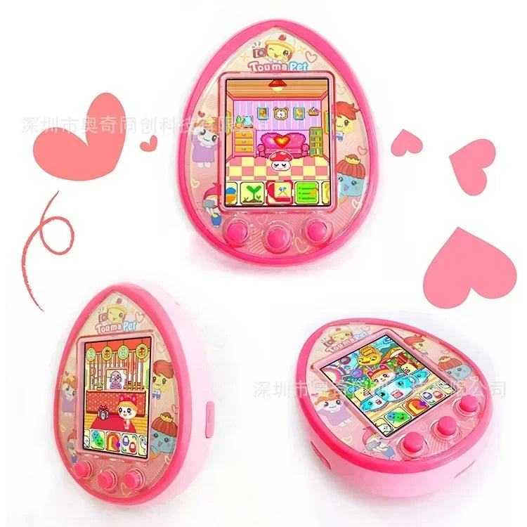 Hot Tamagotchi Toumapet Photograph Virtual Pet Machine Wechat Interaction Make Friends Usb Charging Electronic Pets Game Conso