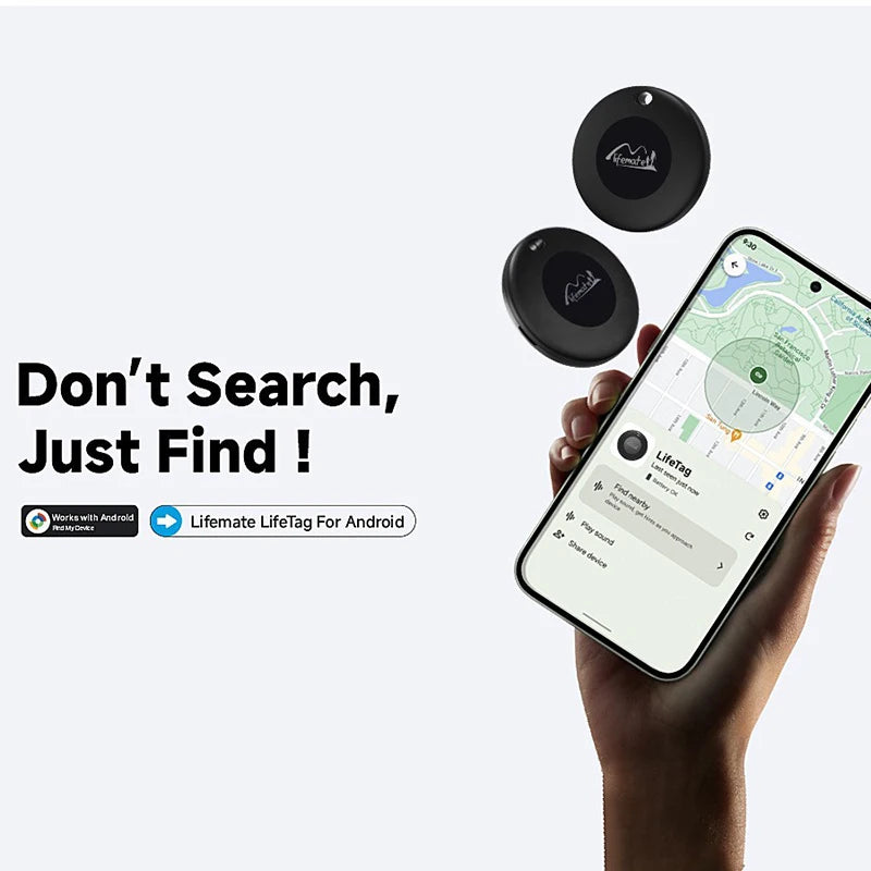 Mini GPS Tracker Air Tag Bluetooth Air Tag Smart Bluetooth Locator Child Finder Bag Anti-Loss Pet Collar with Tracker NEW