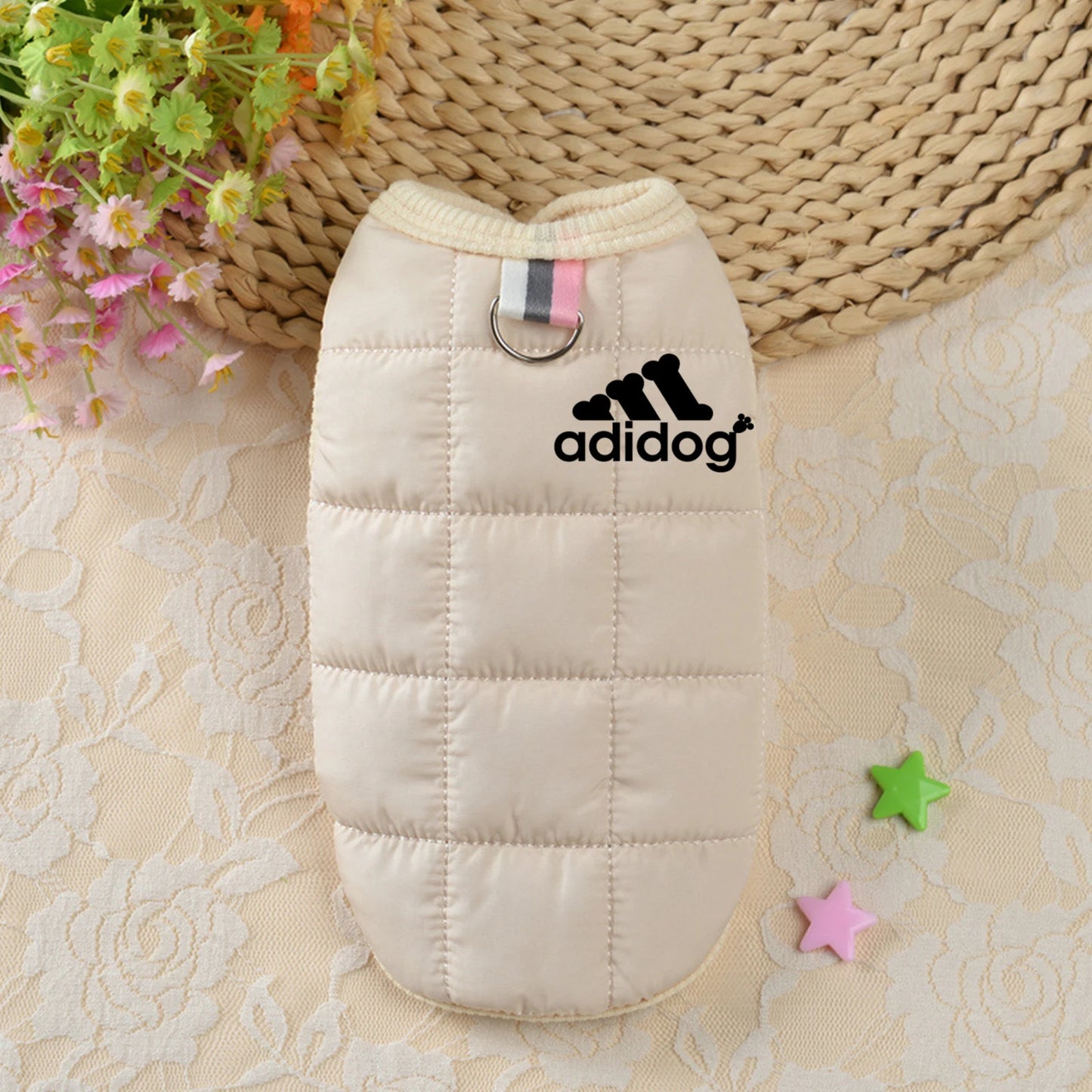 Pet Dog Clothes Adidog Dog Hoodies Autumn Winter Warm Coat for Large Dogs Jacket Sweater Puppy French Bulldog Clothing