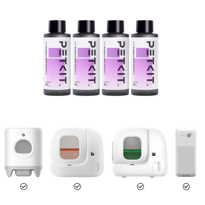 PETKIT Max Deodorant 2rd N50 Purification Liquid for PETKIT PURA MAX 2 Self-Cleaning Cat Litter Box Accessories Cat Supplies