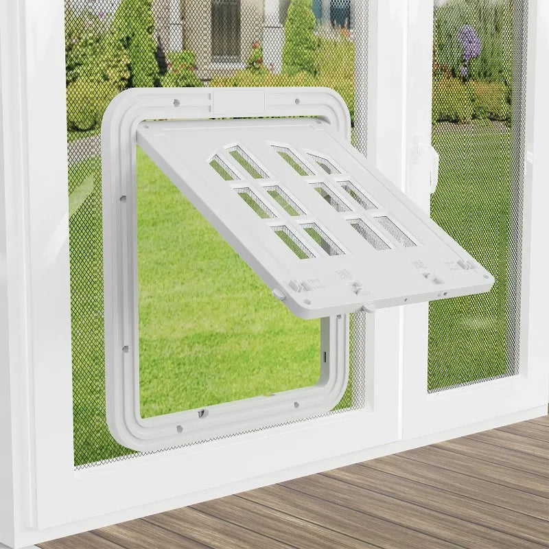 Magnetic Insect Screen Door for Dog Pet Supplies Dog Screen Door Large Dogs Magnetic Screen Automatic Closing Doors