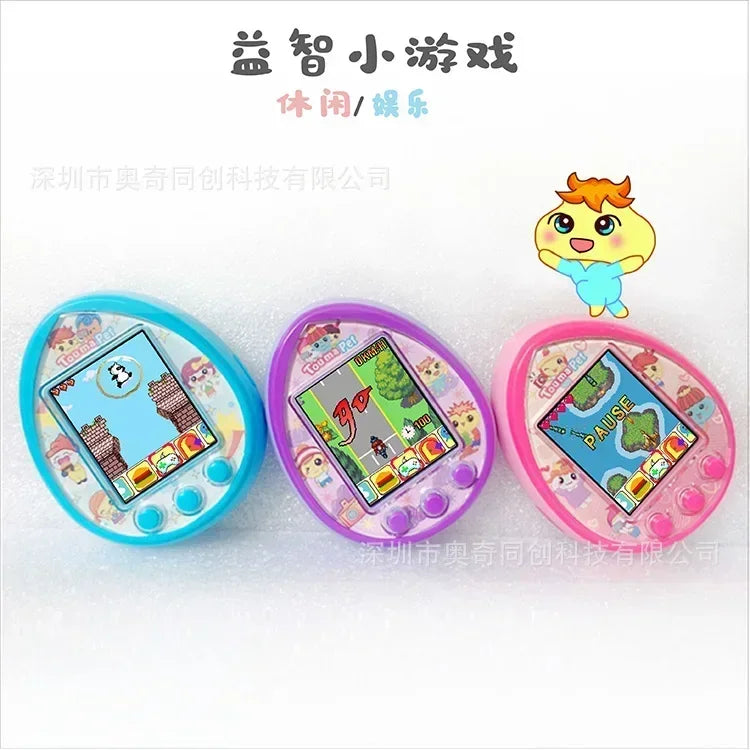 Hot Tamagotchi Toumapet Photograph Virtual Pet Machine Wechat Interaction Make Friends Usb Charging Electronic Pets Game Conso
