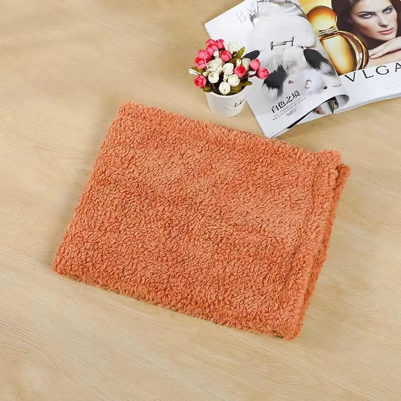 Calming Blankets Fluffy Soft Sherpa Premium Fleece Pet Blanket Dog Puppy Cat Mats for Sofa Bed Couch Furniture Protector Cover