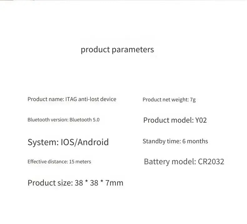 Mini GPS Bluetooth Artifact Intelligent Tracker Anti-Lost Device Pet Elderly Kids Wallet Tracking IOS Android Smart Finder