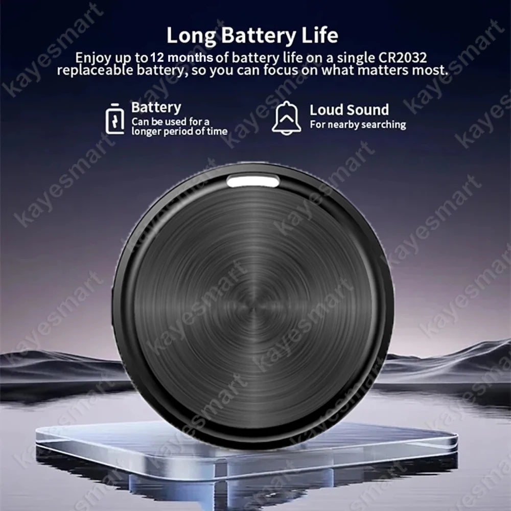 Smart Tracker Tag Bluetooth Locator Anti-Lost Device Mobile Pet Elderly Kids Finder Works With Android Google Find My Device App