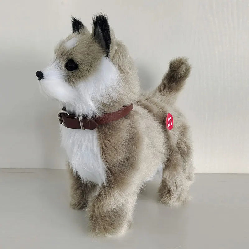 Robot Cat Electronic Plush Cat Singing Songs Dog Walk Electric Kitten Leash Control Music Kitty Pet Cute Animal Toy Kids Gift