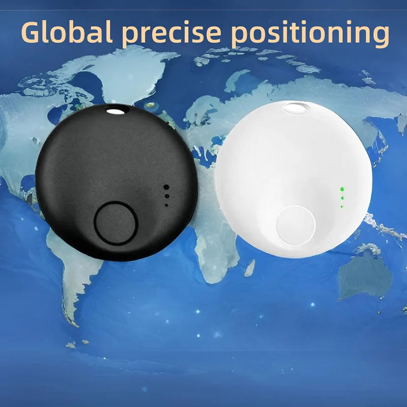 Smart Bluetooth GPS Tracker Tag Compatible with Apple Find My App for Pet Luggage Earbud Finder Wireless Tracking Device