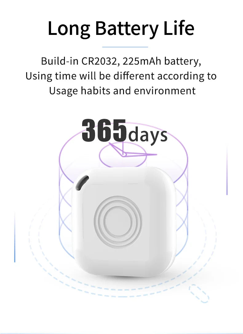 Pet Anti-Lost GPS Tracker Bluetooth-compatible Smart Wearable Waterproof Locator Real-time Tracking Dog Cat Collar Find Device