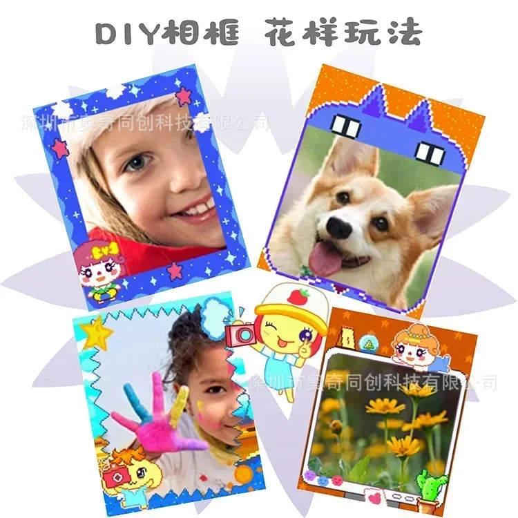 Hot Tamagotchi Toumapet Photograph Virtual Pet Machine Wechat Interaction Make Friends Usb Charging Electronic Pets Game Conso