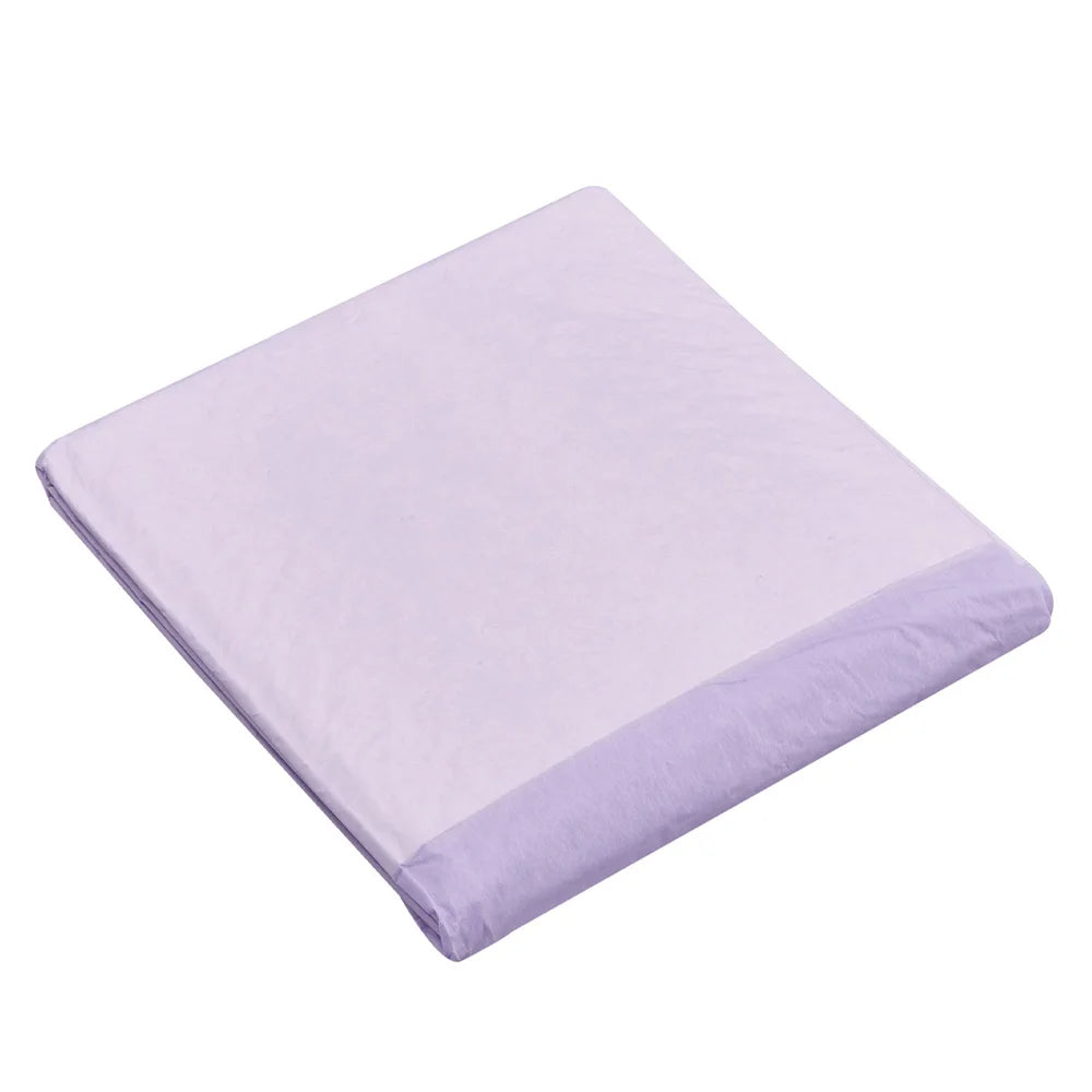 Tieker Pet Diapers Disposable Pet Training Pads Lavender Scent, Quick Drying Super Absorbent Healthy Diaper Pads, 50 pcs