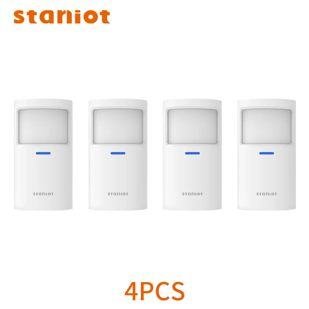 Staniot Motion Sensor PR200 Wireless 433Mhz PIR Motion Detector Security Protection Anti-Tamper Alarm for Home Alarm System