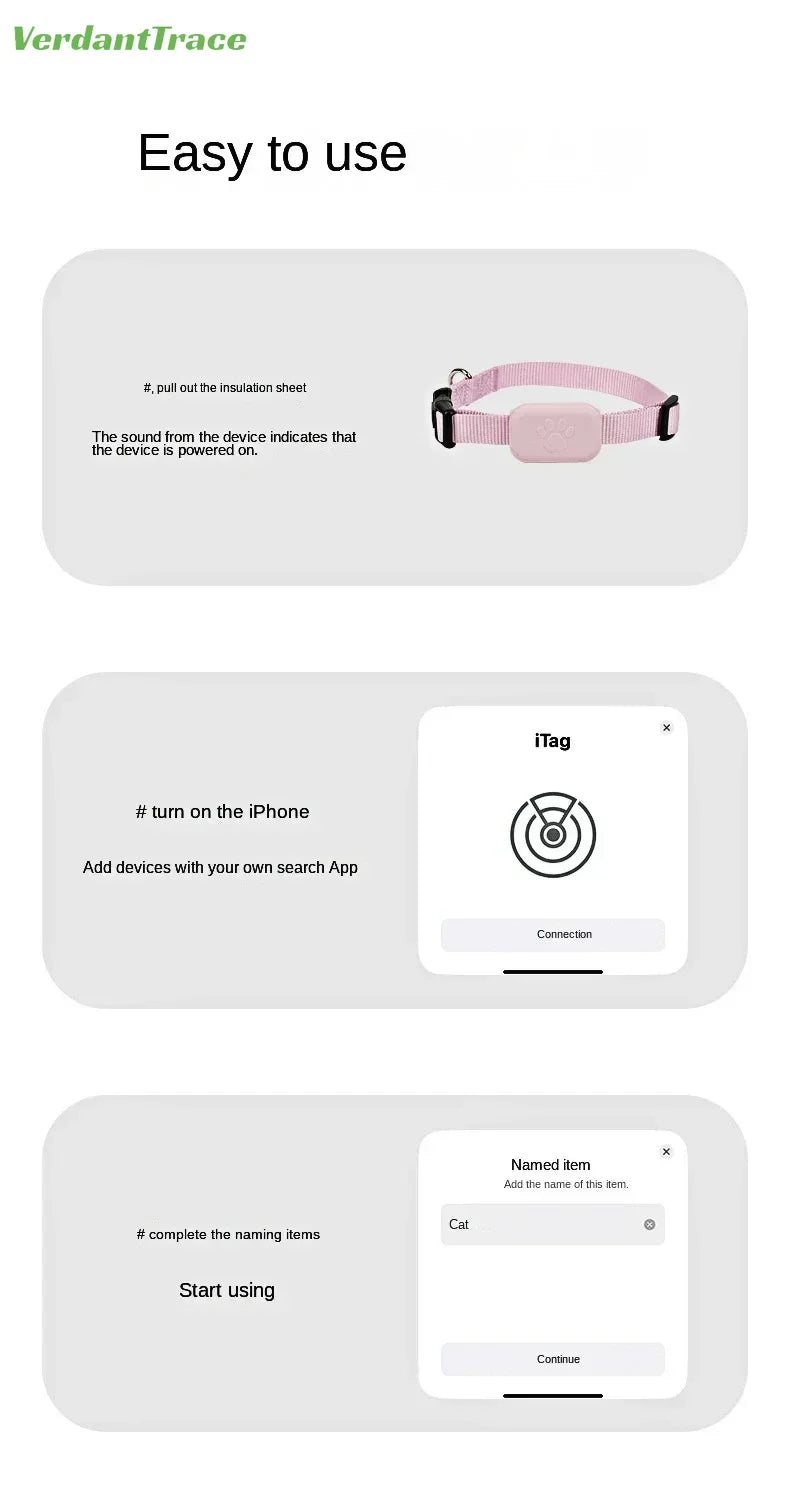 Find My Pet Positioning Collar Waterproof Dog Gps Animal Tracking Movement Alert Anti Lost Tracker Cats Remote Global Locator
