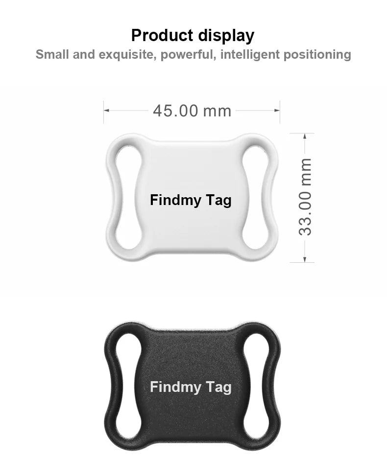 Findmy Tag Global Pet Locator for cats and dogs tracking locating artifact