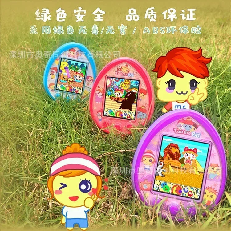Hot Tamagotchi Toumapet Photograph Virtual Pet Machine Wechat Interaction Make Friends Usb Charging Electronic Pets Game Conso
