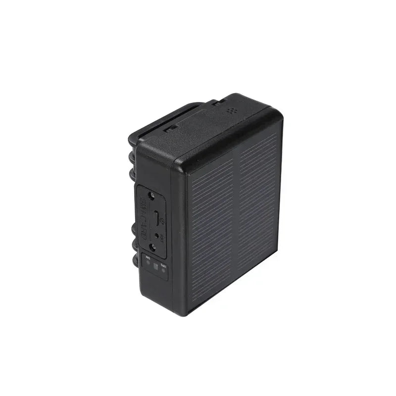 Solar Powered 4G Smart Cattle Tracker, GPS Locator Find Animals WIFI Cow Sheep Horse Camel Pets Tracking Device for Cow Tracking