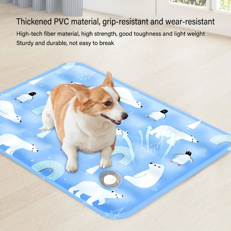 Dog Cooling Mat Summer Pet Cold Bed Extra Large For Small Big Dogs Pet Accessories Cat Durable Blanket Sofa Cat Ice Pad Blanket