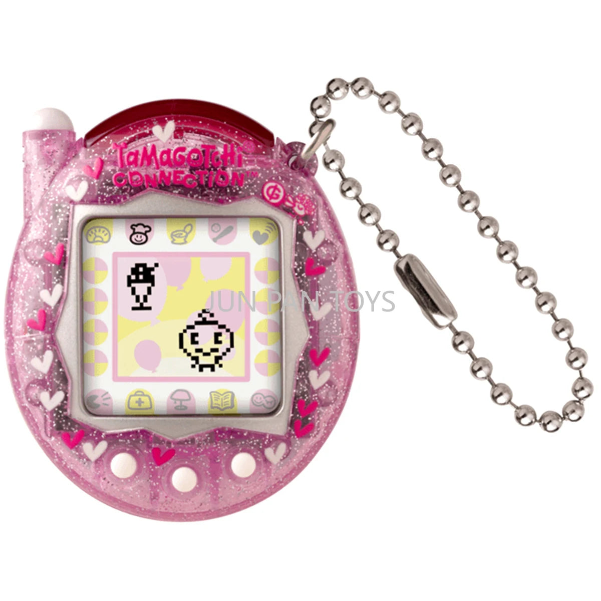 Original Tamagotchi Connection Electronic Pet Model Soda Flower Pink Light Blue Virtual Pet Game Console Birthday Gift Girls Toy