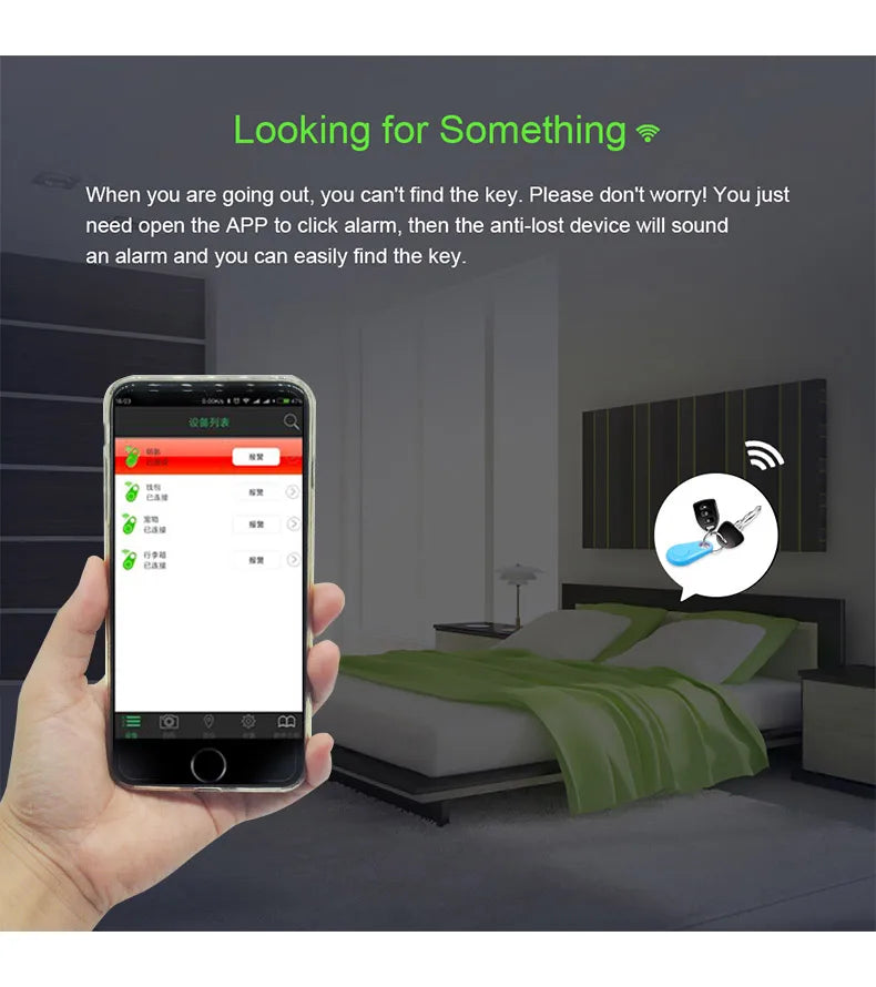 Smart Bluetooth GPS Tracker, Key Locator, Pet Anti-Lost Sensor Device, With Bluetooth, For Kids, Wallets, Luggage, Suitcases