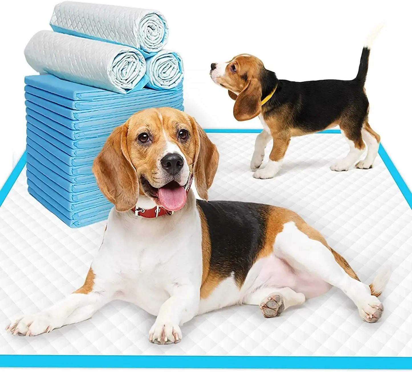 Super Absorbent Pet Diaper Dog Thick Pee Pads Quickdry Disposable Urine Nappy Mat For Cats Dog Diapers Deodorant Pet Supplies