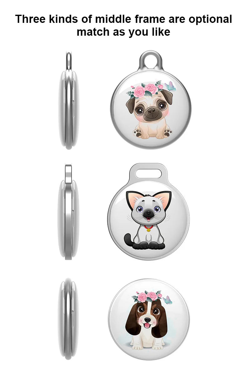 Findmy Tag Global Pet Locator for cats and dogs tracking locating artifact