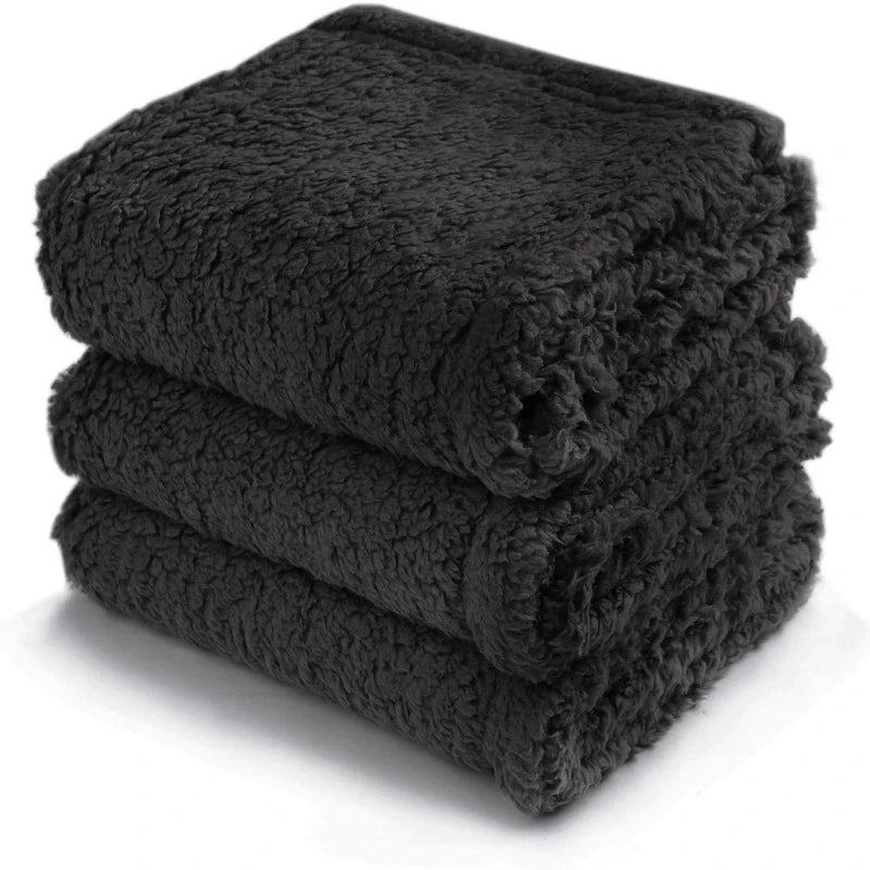 Calming Blankets Fluffy Soft Sherpa Premium Fleece Pet Blanket Dog Puppy Cat Mats for Sofa Bed Couch Furniture Protector Cover