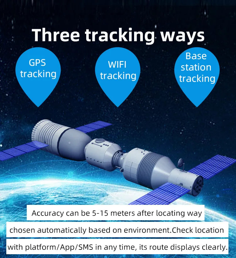 Solar Powered 4G Smart Cattle Tracker, GPS Locator Find Animals WIFI Cow Sheep Horse Camel Pets Tracking Device for Cow Tracking