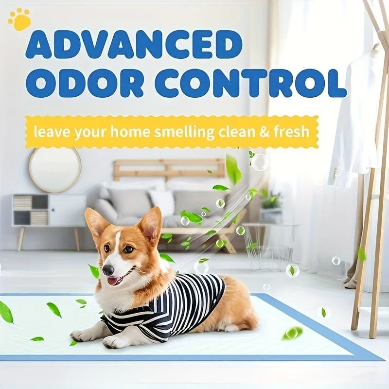 Super Absorbent Pet Diaper Urinal Dog Training Pee Pads 100/50/40/20PCS Disposable Healthy Nappy Mat For Cats Dog Quick-dry Pads