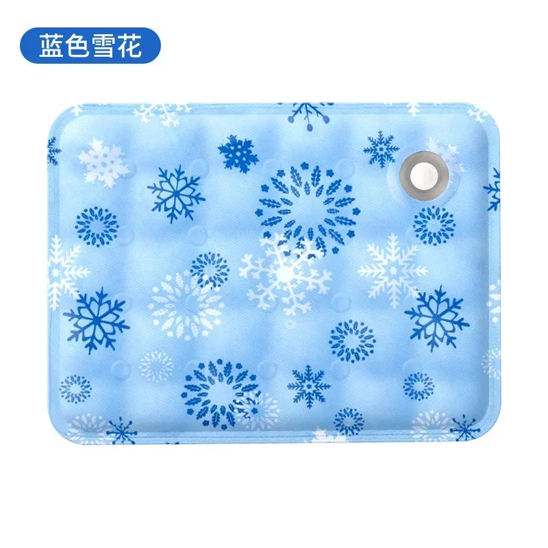 Cooling Pad Ice Mat Summer Pet Dry Ice Crystal Powder Water Injection Dog Cat Cool Mat