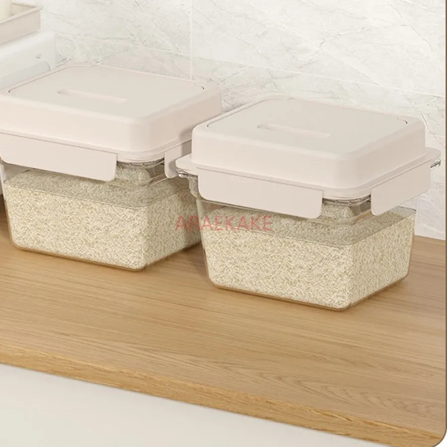 Dog food storage bucket, cat food sealed bucket, flip cover moisture-proof storage bucket, pet food sealed cat food can, househo