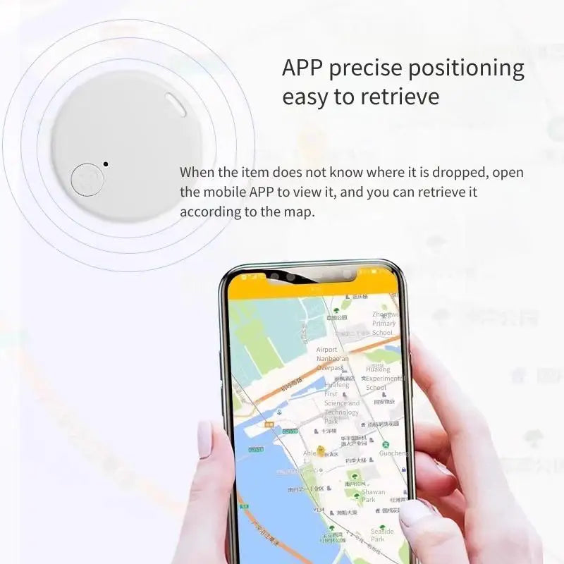 Mini GPS Bluetooth Artifact Intelligent Tracker Anti-Lost Device Pet Elderly Kids Wallet Tracking IOS Android Smart Finder