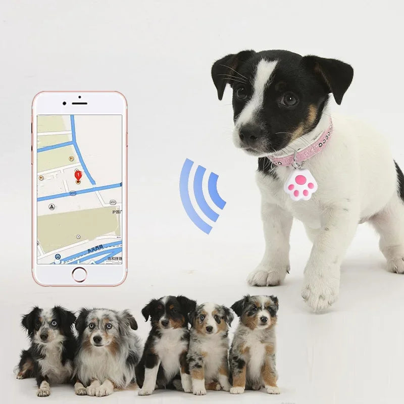 Smart Mini GPS Tracker Key Kids Bag Finder Dog Cat Pet Locator Bluetooth Tracker Device Anti-lost Reminder for IOS/ Android