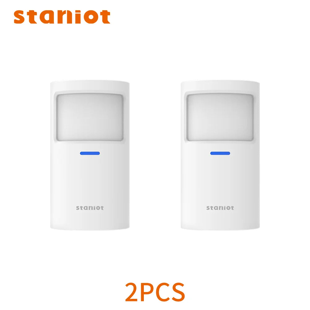 Staniot Motion Sensor PR200 Wireless 433Mhz PIR Motion Detector Security Protection Anti-Tamper Alarm for Home Alarm System
