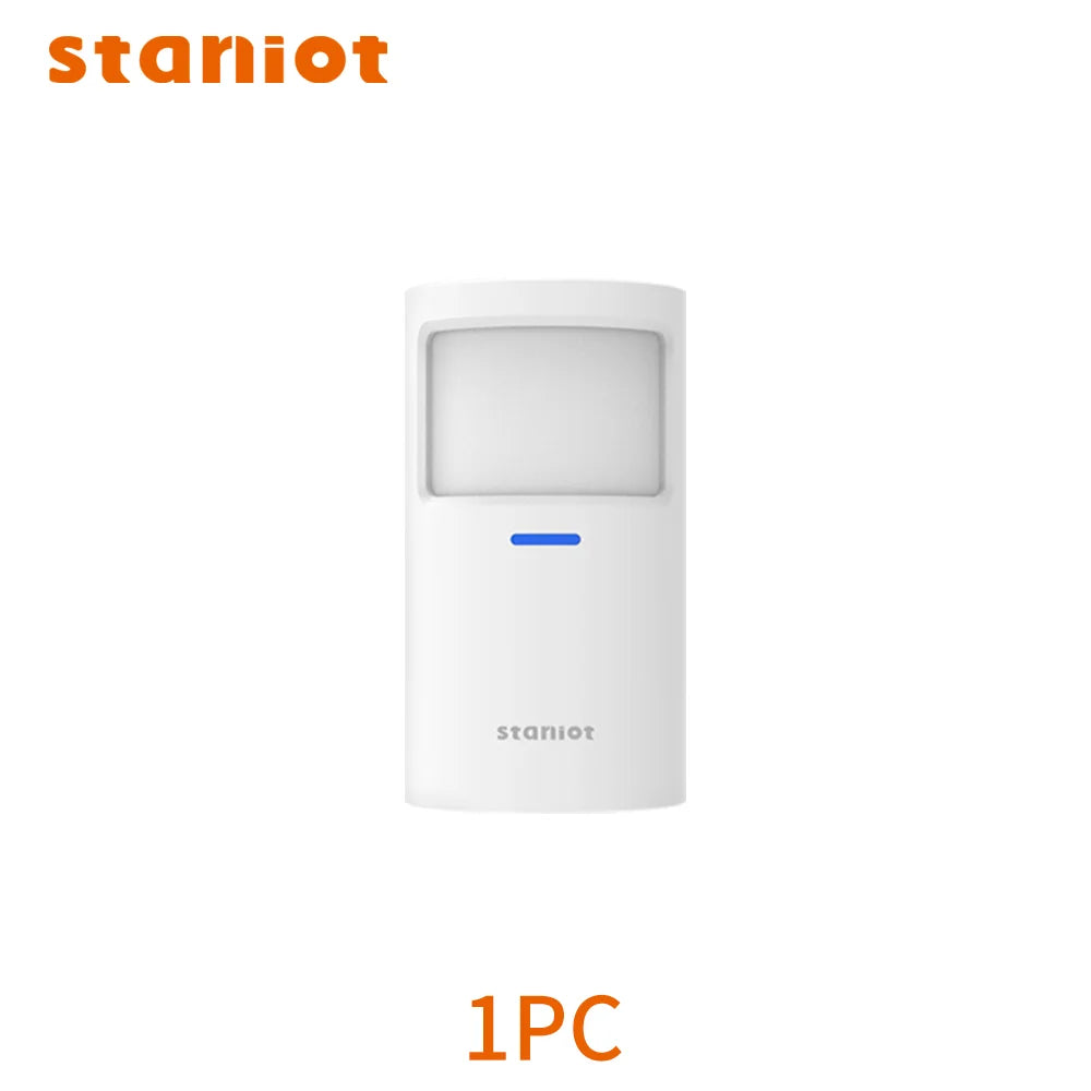 Staniot Motion Sensor PR200 Wireless 433Mhz PIR Motion Detector Security Protection Anti-Tamper Alarm for Home Alarm System