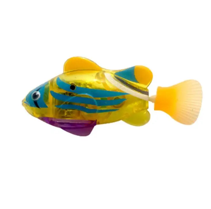 New Funny Swimming Electronic fish Activated Battery Powered Toy Pet for Fishing Tank Decorating toys