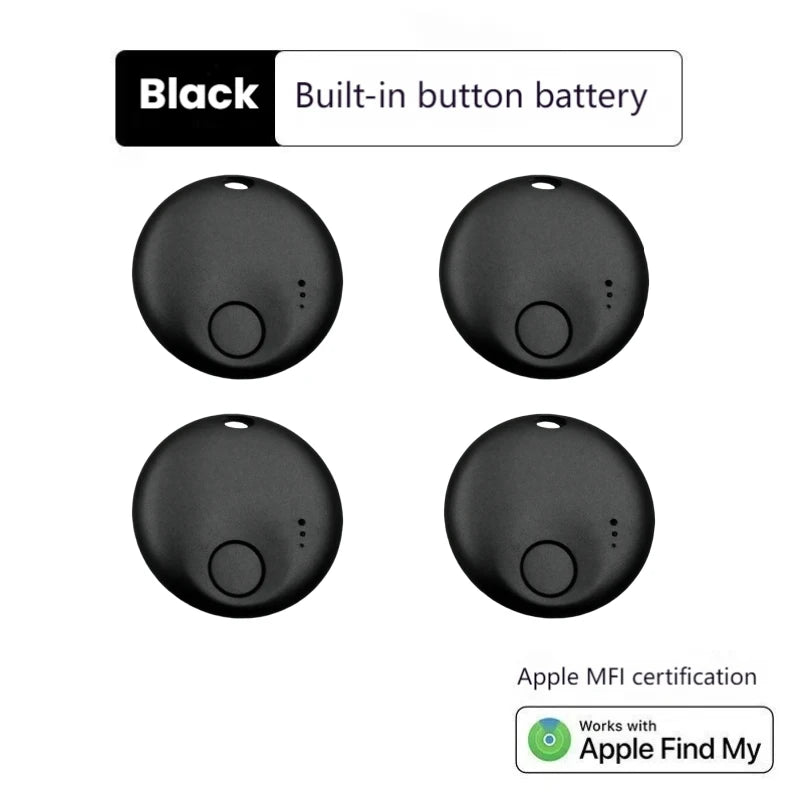 Smart Bluetooth GPS Tracker Tag Compatible with Apple Find My App for Pet Luggage Earbud Finder Wireless Tracking Device