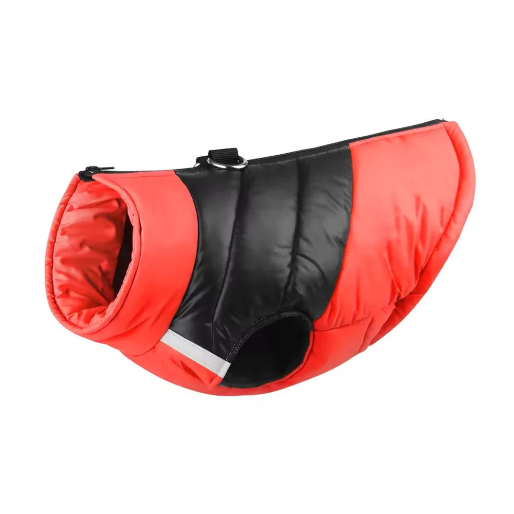 Warm Waterproof Cotton Winter Dog Jacket Vest for Small to Large Dogs Puppy French Bulldog Chihuahua York Pet Costume