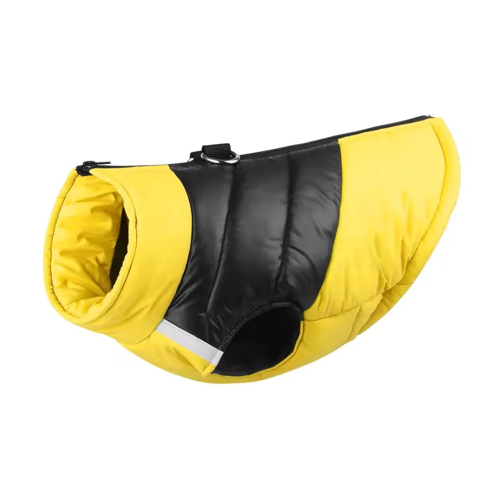 Warm Waterproof Cotton Winter Dog Jacket Vest for Small to Large Dogs Puppy French Bulldog Chihuahua York Pet Costume