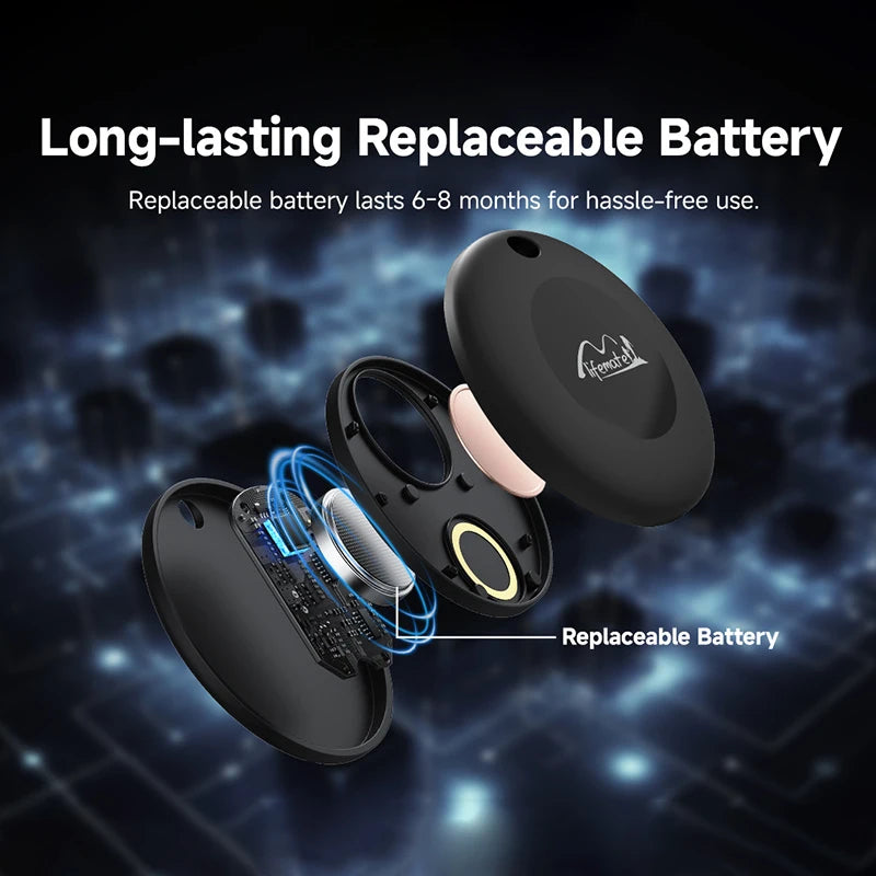 Mini GPS Tracker Air Tag Bluetooth Air Tag Smart Bluetooth Locator Child Finder Bag Anti-Loss Pet Collar with Tracker NEW