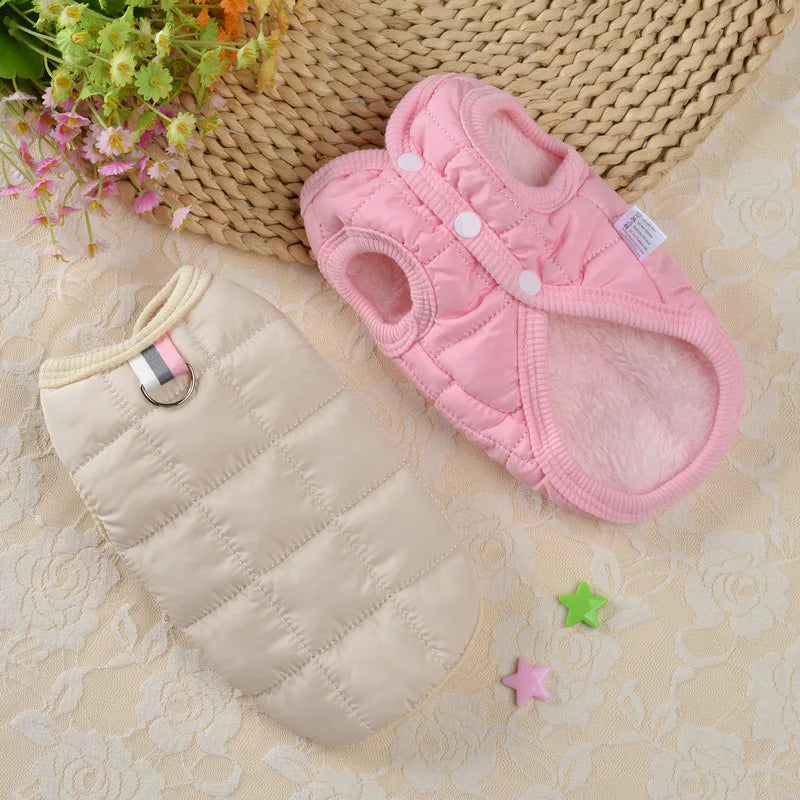 Pet Winter Clothes Warm Fleece Pet Dogs Jacket for Small Medium Puppy Cats French Bulldog Chihuahua Costume Kittens Products