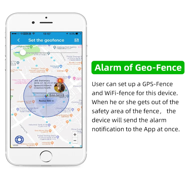 Solar Powered 4G Smart Cattle Tracker, GPS Locator Find Animals WIFI Cow Sheep Horse Camel Pets Tracking Device for Cow Tracking