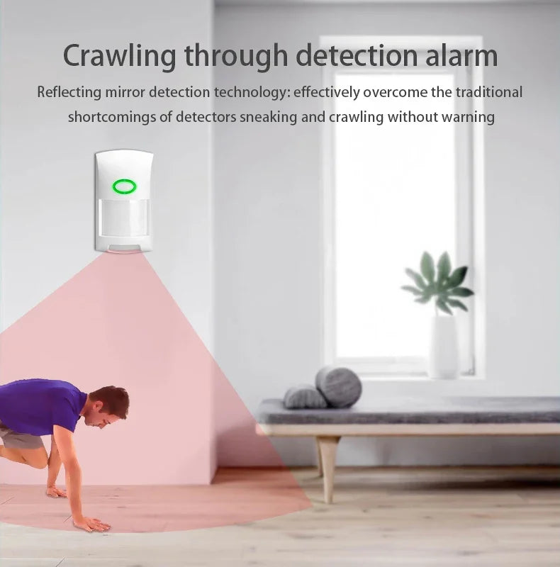 Tuya WiFi Motion Detector 25kg Pet Immune Sensor PIR Infrared Detectors APP Remote Control Smart Home Security Alarm
