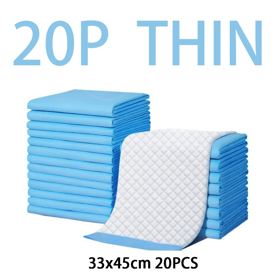 20-100PCS Pet Urine Pad Thickened Absorbent Disposable Dog Urine Pad Training Diaper For Dogs Pieces Cat Urine Pad Pet Supplies