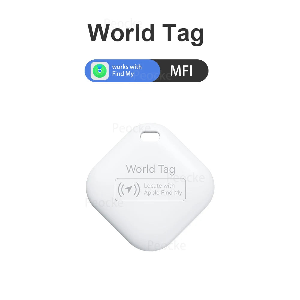 Mini Pets Tracker With Find My for Apple Smart Locator Cat Anti Lost GPS Track Finder Dog Bluetoot Tag Child Bag Wallet Key
