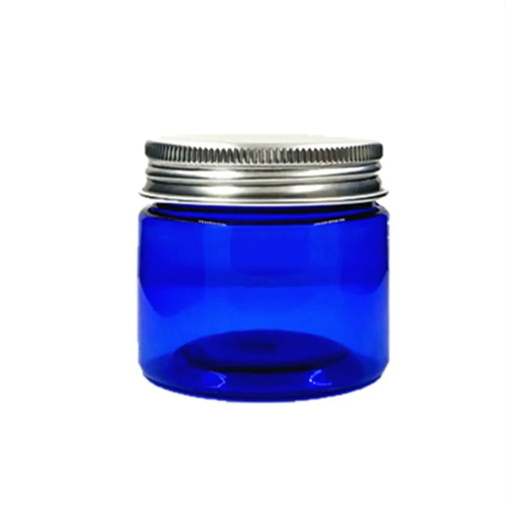 1oz 30ml/50ml/60ml/80g round plastic pet jar with gold aluminium cap ,cream Storage sample Cosmetic Packaging,container,pot