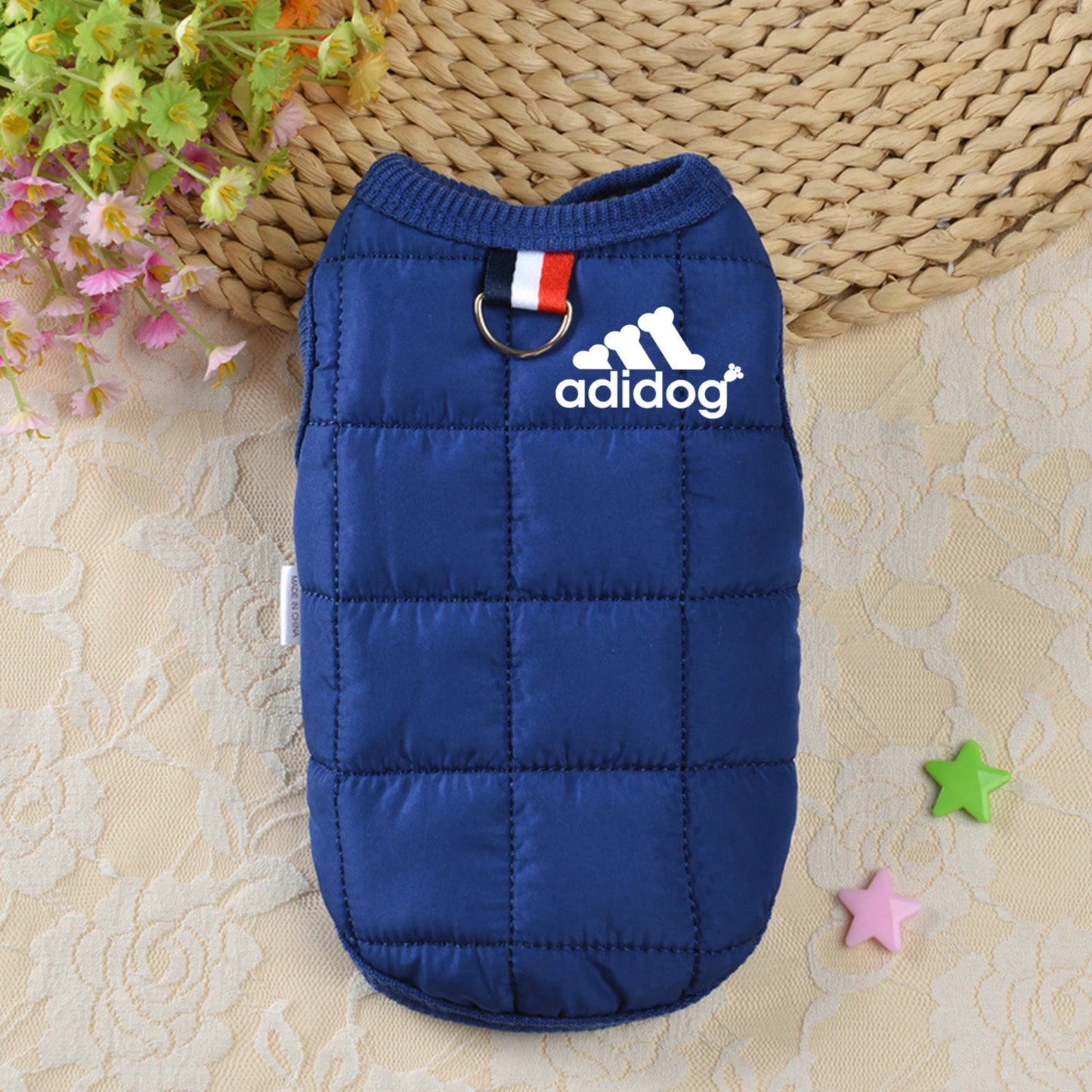 Pet Dog Clothes Adidog Dog Hoodies Autumn Winter Warm Coat for Large Dogs Jacket Sweater Puppy French Bulldog Clothing