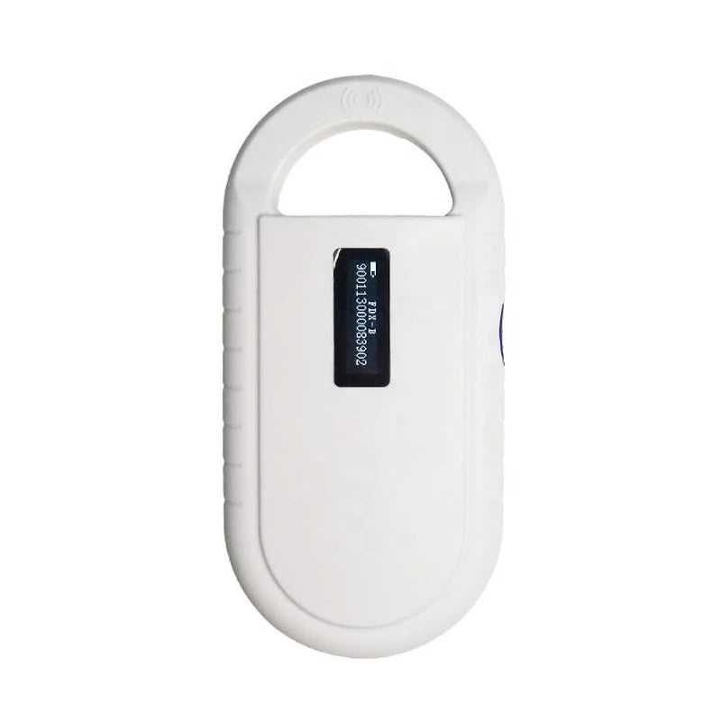 Pet Microchip Scanner Handheld Animal Chip Reader Portable RFID Reader Supports for ISO 11784/11785 FDX-B and ID64 EMID
