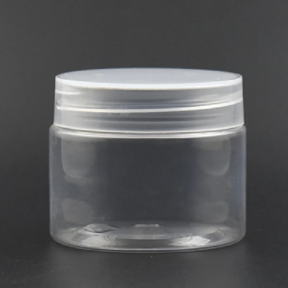 1oz 30ml/50ml/60ml/80g round plastic pet jar with gold aluminium cap ,cream    Storage sample Cosmetic  Packaging,container,pot