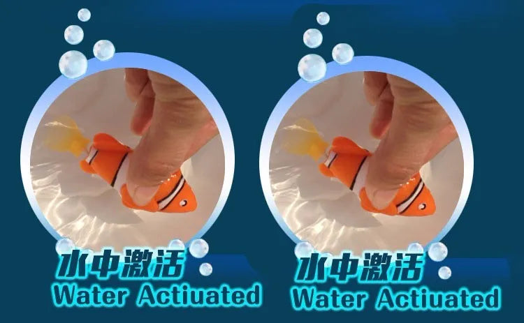 New Funny Swimming Electronic fish Activated Battery Powered Toy  Pet for Fishing Tank Decorating toys